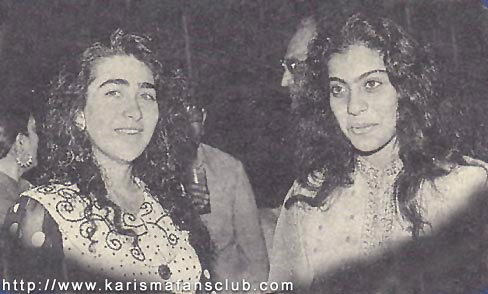Karishma with Kajol