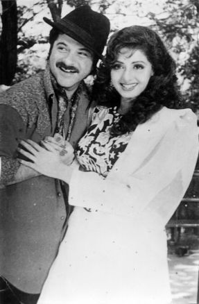 Sridevi with Anil Kapoor