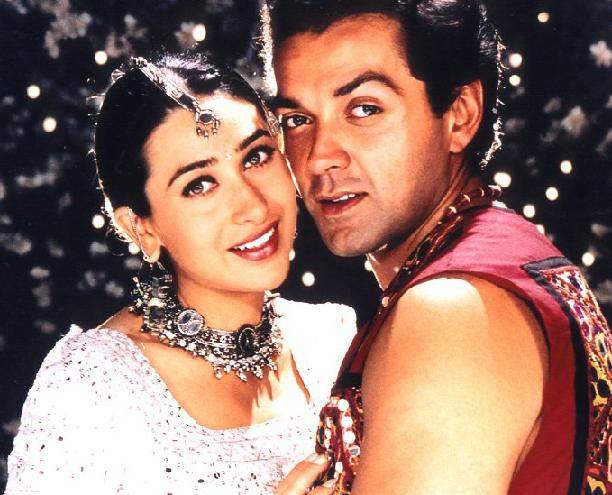Karishma Kapoor and Bobby Deol