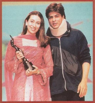 Karishma Kapoor and Shahrukh Khan