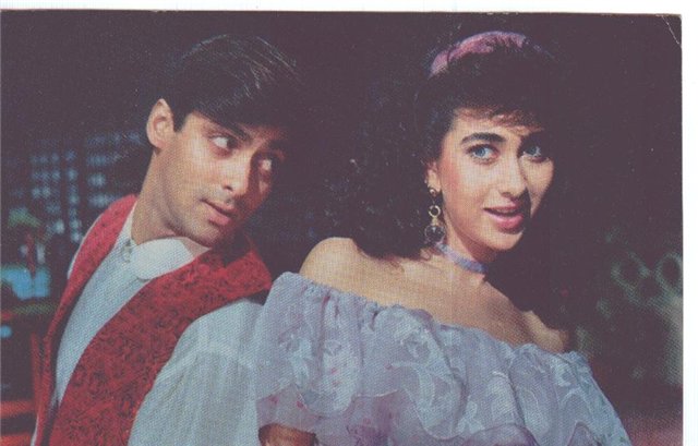 Karishma and Salman Khan