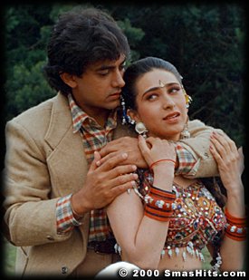 Karishma Kapoor and Aamir Khan