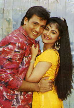Ayesha Jhulka with Govinda