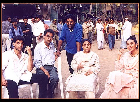 Karishma Kapoor and Hritik, Jaya