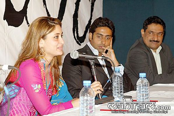 Abhishek Bachchan at MPKDH press conference