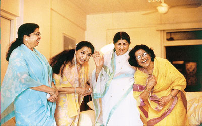 The Mangeshkar Sisters!