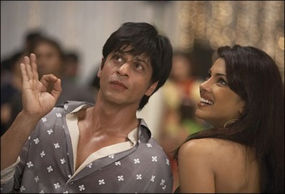 SRK with Priyanka Chopra - in Don