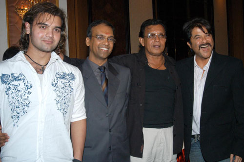 Mimoh, Komal Nahata, Mithunda and Anil Kapoor at the launch of new film based tabloid The Film Street Journal