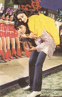 Mithunda with Jaya Pradha