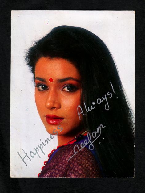 1266968688_75882118_1-Pictures-of-BOLLYWOOD-ACTRESS-NEELAM-VINTAGE-OLD-ORIGINAL-RARE-HAND-SILVER-MARKER-AUTOGRAPH-PHOTO