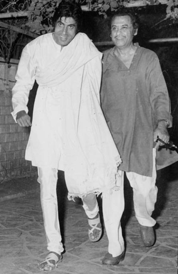 Amitabh Bachchan and Kishore (Contribution Shashank Chickermane)