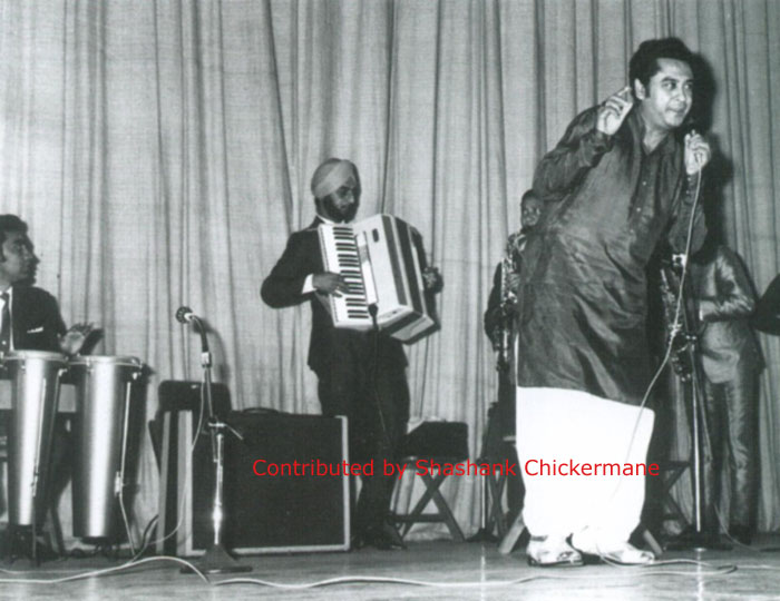 Kishore Performing at Show (Contributed by Shashank Chickermane)