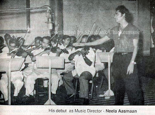 Composing for Neela Aasman - Kishore
