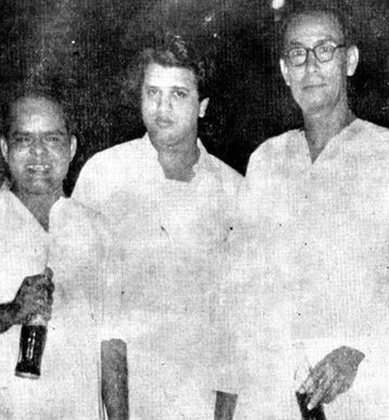 SD Burman with Jaikishan & Roshan