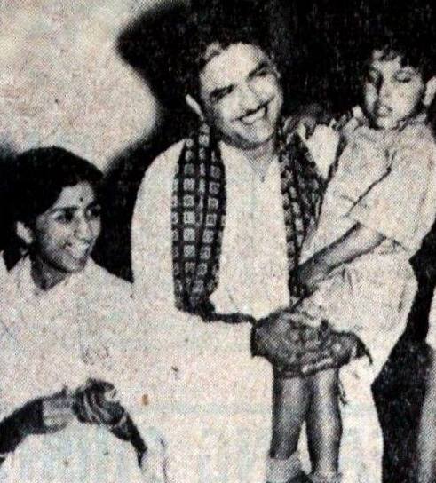 C Ramchandra with Lata Mangeshkar