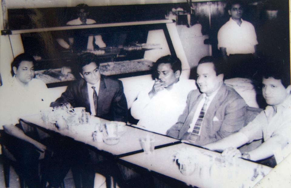 Kishore Kumar with Rajesh Khanna