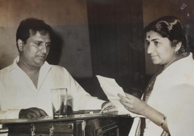 Shankar with Lata Mangeshkar