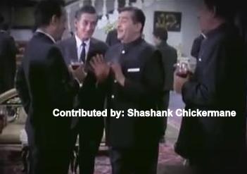 Raj Kapoor with others in the film