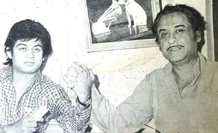 Kishoreda with Amit Kumar