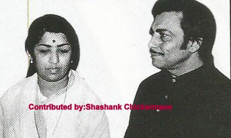 Madan Mohan with Lata Mangeshkar