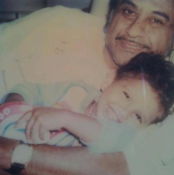 Kishorekumar with his son Sumeet