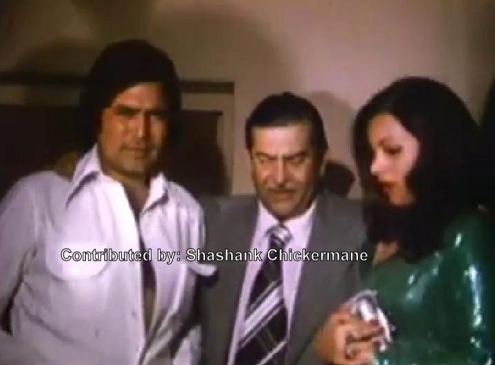 Raj Kapoor with Rajesh Khanna & Dimple Kapadia