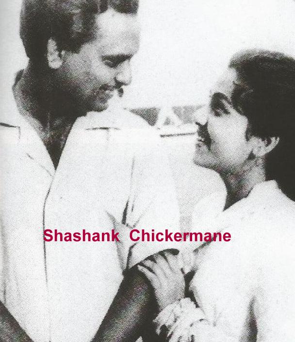 Anilda with his wife Meena Kapoor