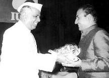 Mohdrafi received award from the Chief Minister.