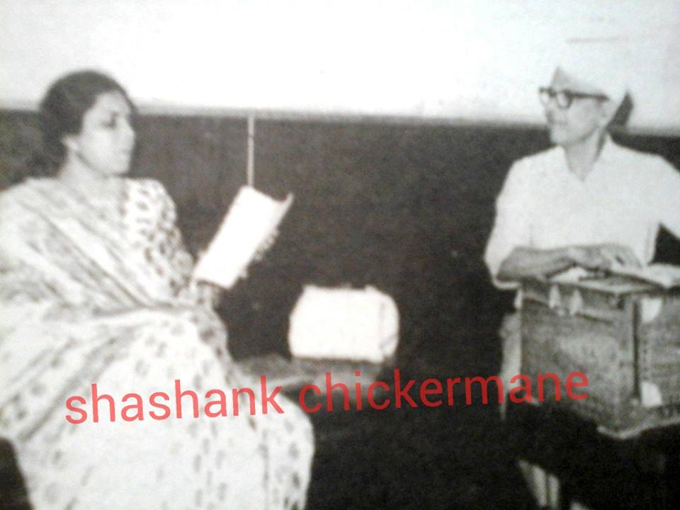 Suman Kalyanpur with Snehal Bhatkar