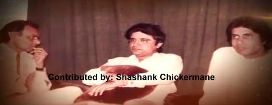 Anandji with Javed Akhtar & Amitabh Bachchan