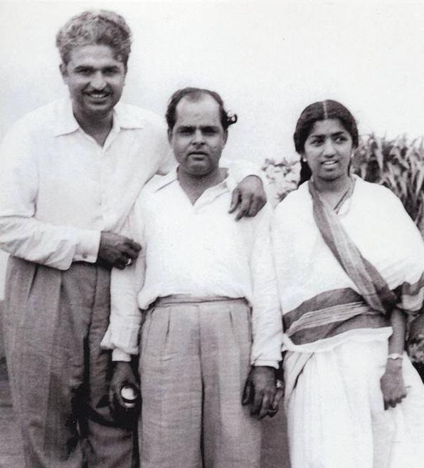 Lata with Roshan & C Ramchandra