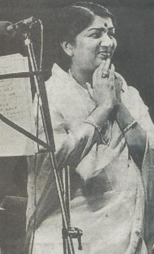 Lata in the concert