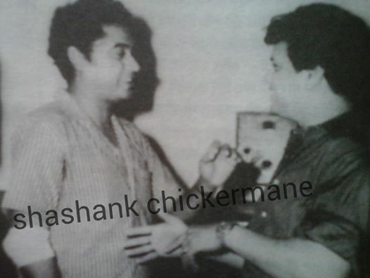 Kishoreda discussing with Jaikishan