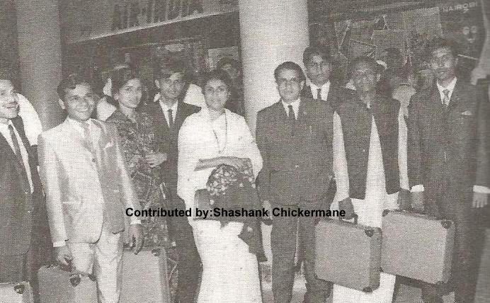 Suman Kalyanpur with her husband & others