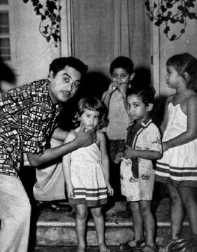 Kishoreda enjoying with the children
