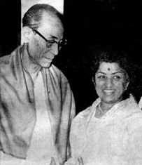 Lata with SD Burman