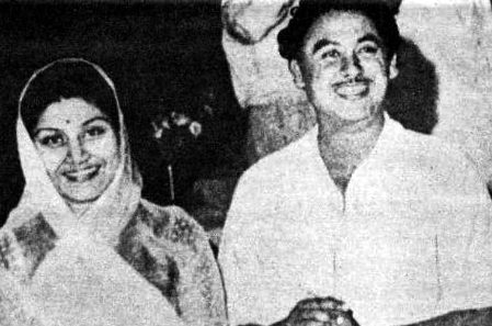 Kishoreda with his wife Ruma Devi