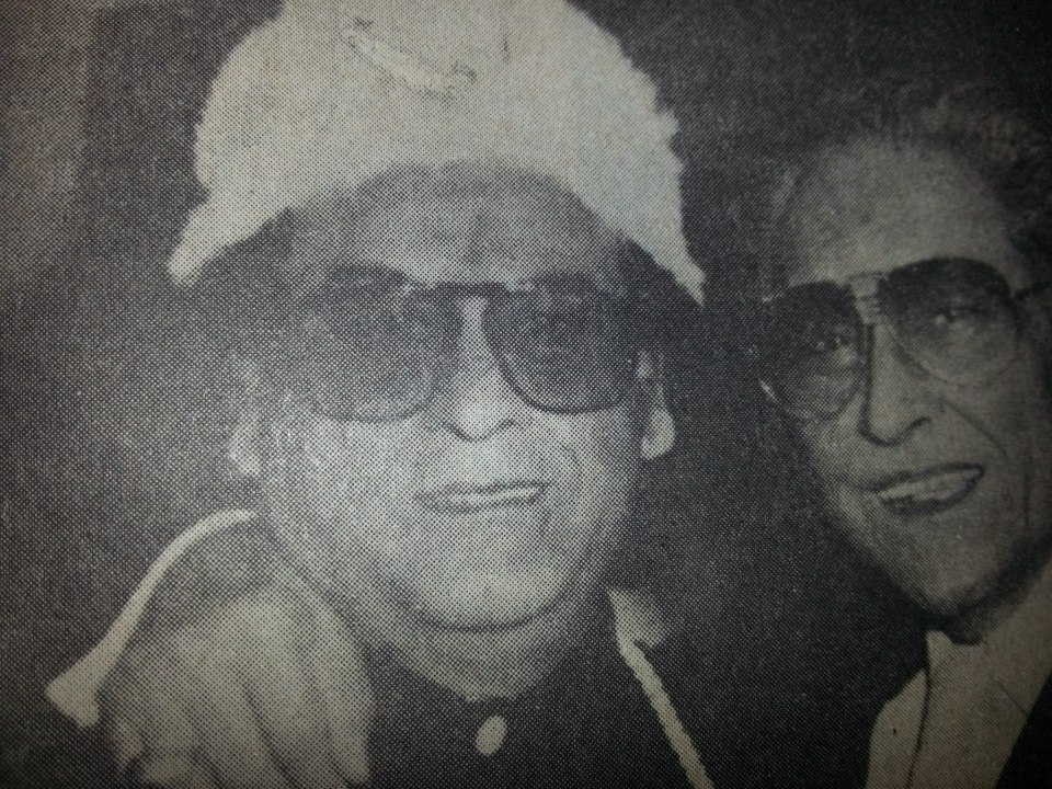 Kishoreda with Ashok Kumar