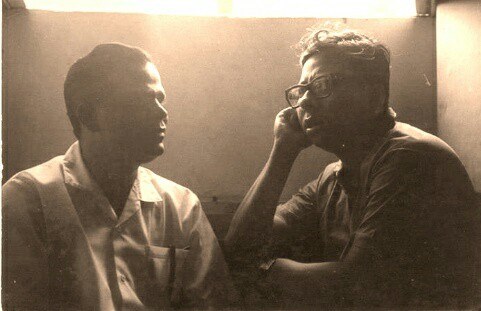 RD Burman with his friend
