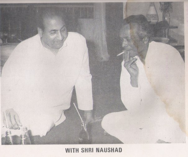 Mohdrafi with Naushad in the house