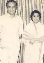 Mukesh with Lata Mangeshkar
