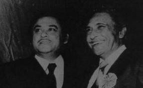 Kishoreda with his brother Ashok Kumar