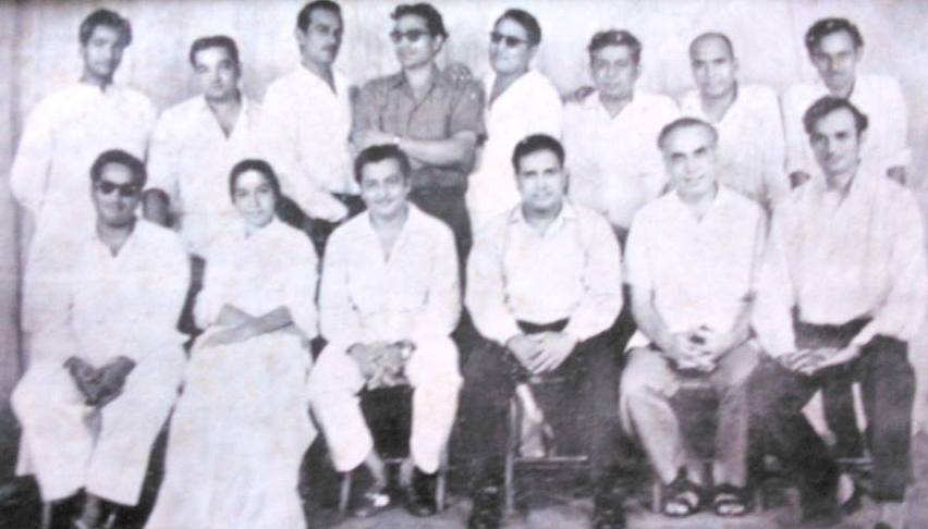 Dattaram with Chitragupta, Khayyam, Kalyanji Anandji, Shankar, Madan Mohan, Usha Khanna & others 