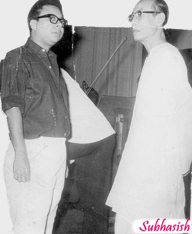 S.D Burman with son Rahul Dev Burman