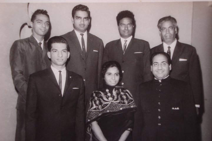 Mohd Rafi with others