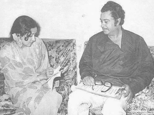 Kishoreda with Hema Malini