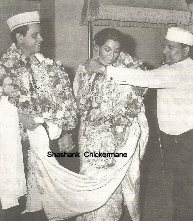 Shankar in Jaikishan's wedding ceremony