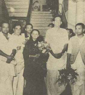 Hemantda with his wife & others