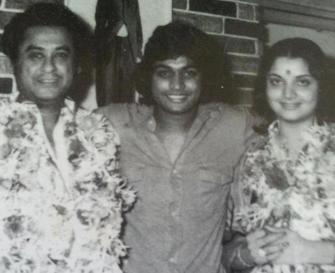 Kishoreda with Amit Kumar & Yogeeta Bali