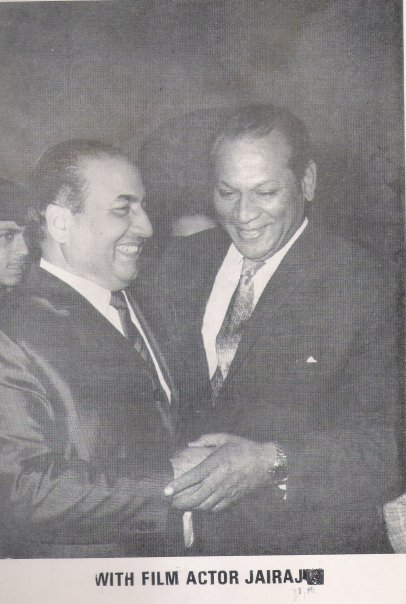 Mohdrafi with actor Jairaj
